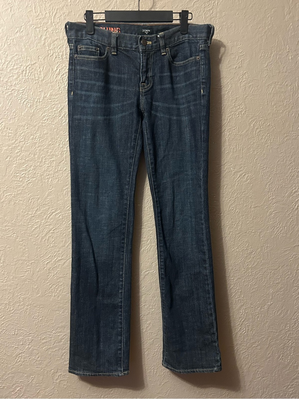 J. Crew Women's Dark Blue Boot Cut Jeans